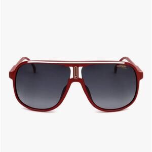 Carrera Sporty Red Aviator Sunglasses with Gradient Lenses 62-10-13 New With Tag